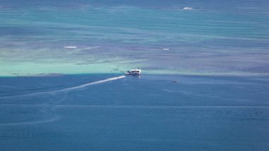 Kaneohe kum deniz manzarası