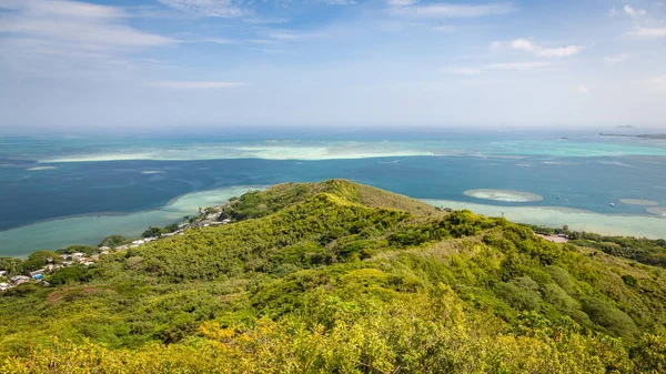 Kaneohe kum deniz manzarası