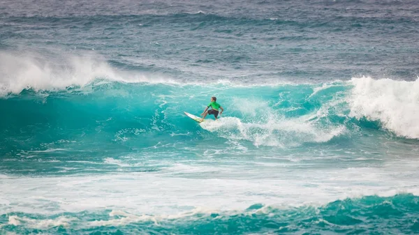 Surf Sunset Beach Havaí — Fotografia de Stock