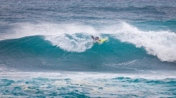 서핑 선셋 비치 하와이 — 스톡 사진