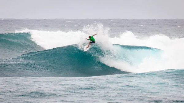 Surf Sunset Beach Havaí — Fotografia de Stock