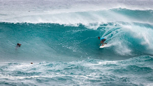 Surf Sunset Beach Havaí — Fotografia de Stock