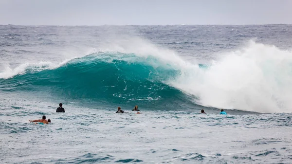 Hawaii surfing Sunset Beach — Zdjęcie stockowe