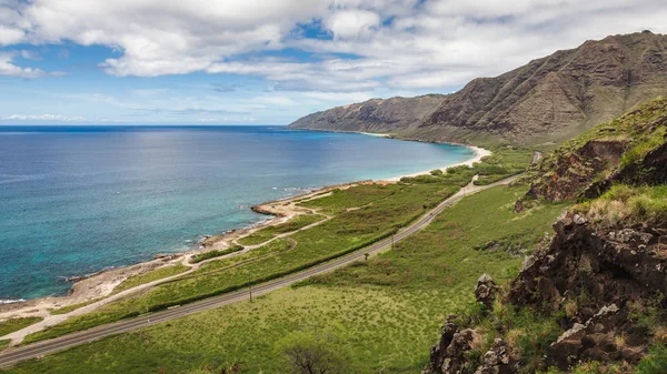 Kaena Point Beach Paisaje marino escénico —  Fotos de Stock