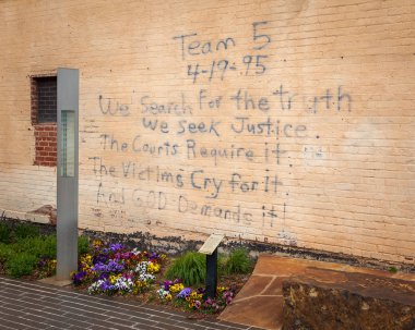 Oklahoma City Ulusal Anma teklif duvar