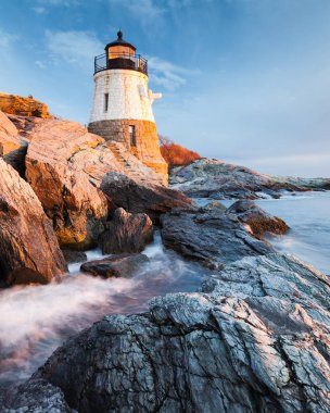 Castle Hill deniz feneri Newport Rhode Island