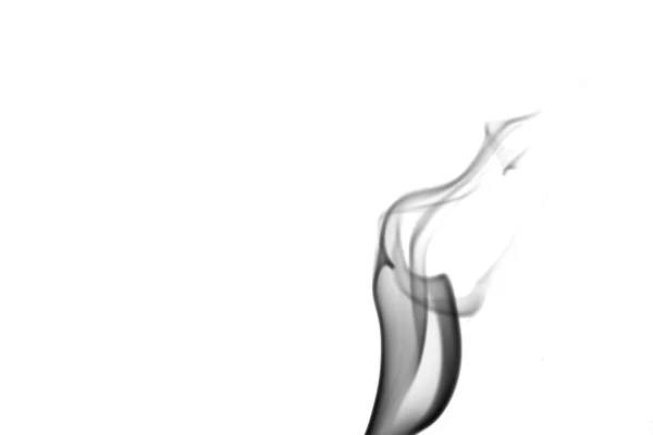 Smoke on black — Stock Photo, Image