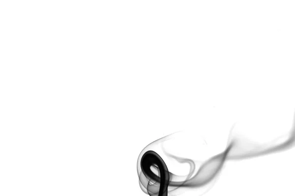 Smoke on black — Stock Photo, Image