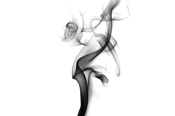 Smoke on black — Stock Photo, Image