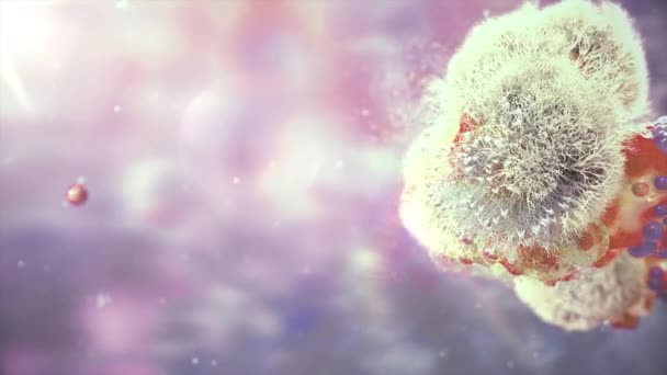 Cvirus 2019 Ncov Nieuwe Coronavirus Concept Verantwoordelijk Voor Aziatische Griep — Stockvideo