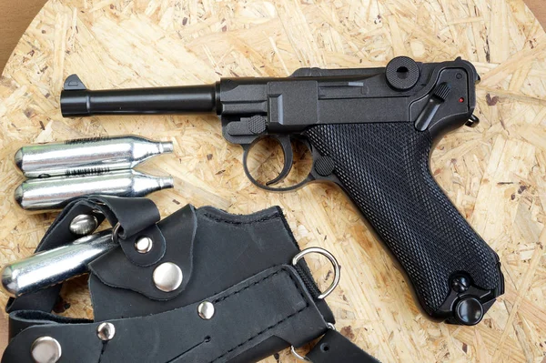 La copia de la pistola alemana para disparo neumático — Foto de Stock