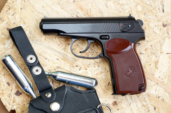 La copia della pistola sovietica per sparo pneumatico — Foto Stock