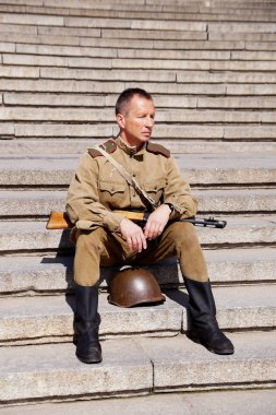 Asker Kızılordu kez Dünya Savaşı şeklinde