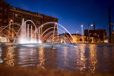 İspanya, Granada 'daki çeşme.