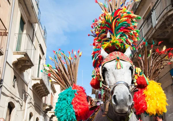 Folklore de Sicilia — Foto de Stock