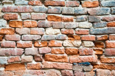 Kırmızı tuğla yüzeyi