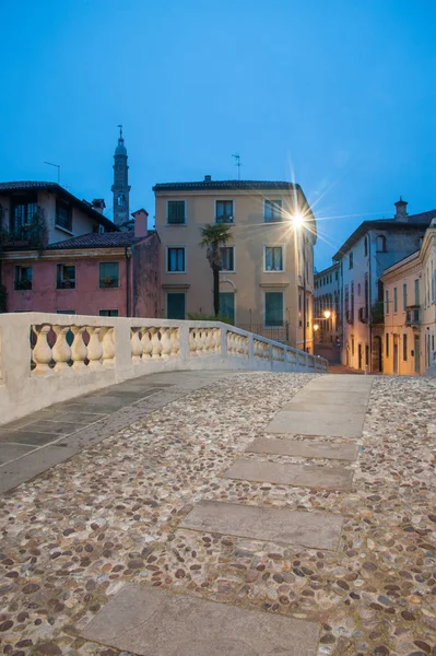 Vicenza per nacht — Stockfoto