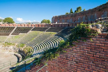 Taormina eski tiyatro