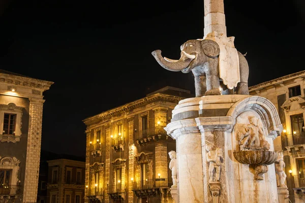 Catania nattetid — Stockfoto