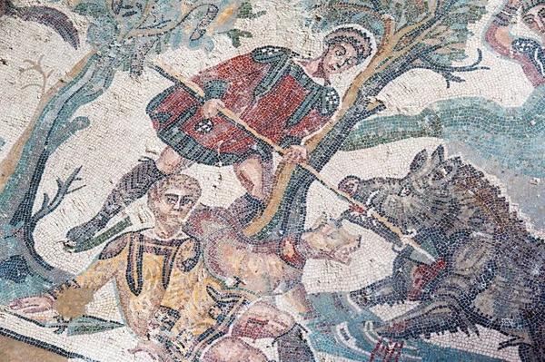 Римская мозаика — стоковое фото