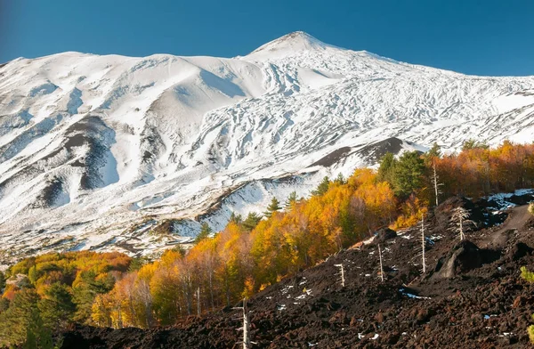 Vulkanen Etna, Italien — Stockfoto