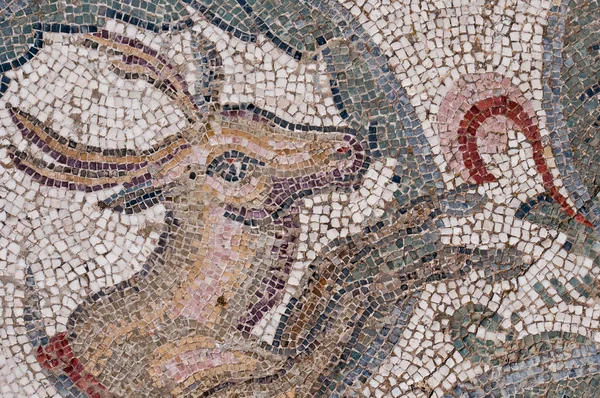 Римская мозаика на Сицилии — стоковое фото