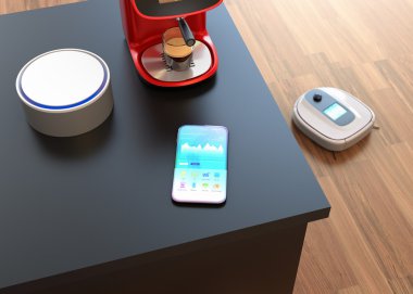 Akıllı telefon ev otomasyon kontrolü