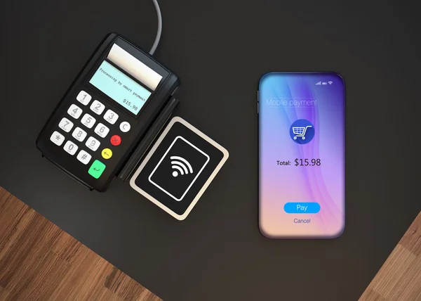 Concepto de pago móvil —  Fotos de Stock
