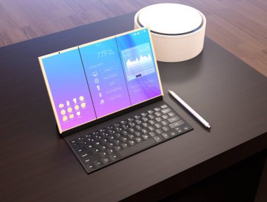 Akıllı telefon, tablet Pc, dijital kalem, klavye ve ses asistanı