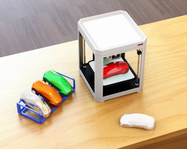 renk örnekleri 3D yazıcı ve ürün