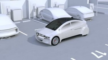 Akıllı Park yardım sistemi tarafından özerk otopark