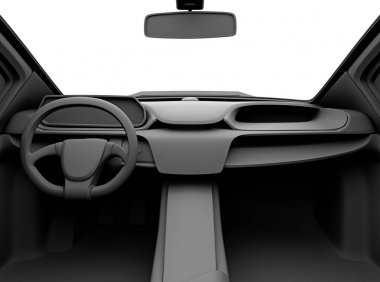 Araba Pano kil Önden Görünüm