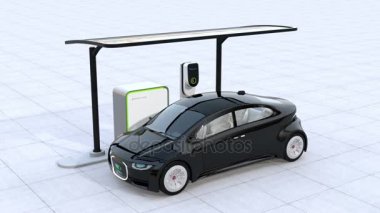 Elektrikli araç şarj istasyonu şarj