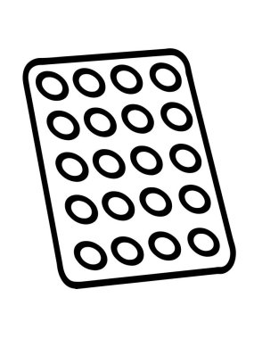   Su toplamış tablet şeklinde ilaçlar..