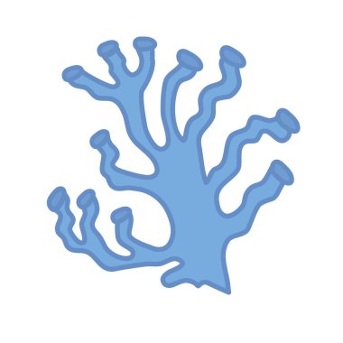 Uzun dallı mavi mercan..