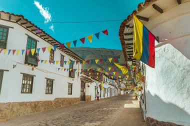 Bandera de Colombia Villa de Leyva 'da