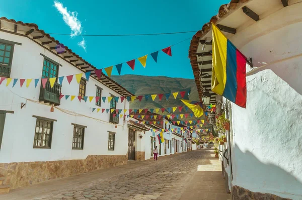 Bandera de Colombia Villa de Leyva 'da