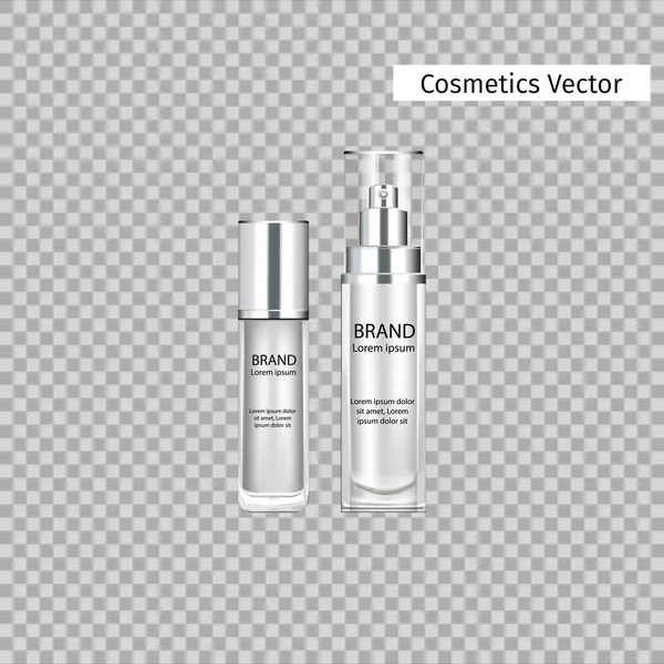 Emballage Réaliste Pour Soins Cosmétiques Objet Vectoriel Sur Fond Transparent Illustration De Stock