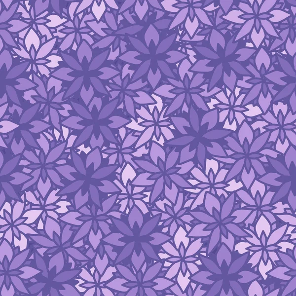 Modèle Répétitif Sans Couture Fleurs Violettes — Image vectorielle