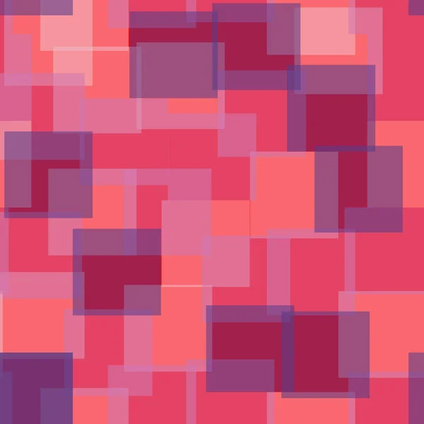 Motif Répétitif Géométrique Sans Couture Carrés Colorés — Image vectorielle