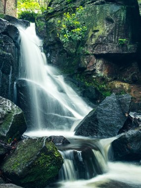 Lumsdale Şelaleleri Lumsdale Vadisi boyunca kurulmuştur, Derbeyshire 'daki Matlock' tan kısa bir yürüyüş mesafesinde, Peak District Ulusal Parkı 'nın kenarında..