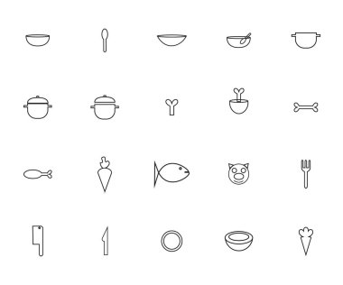  yemek pişirmek için ayarla simgesini