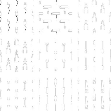  marangoz aracının Icon set 