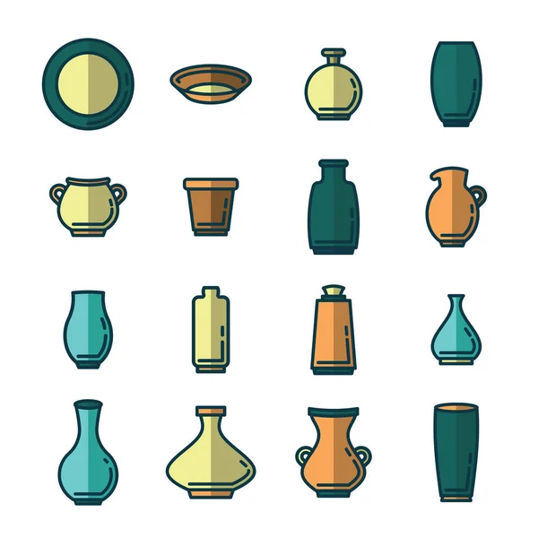 Set of various kitchenware — Stock Vector