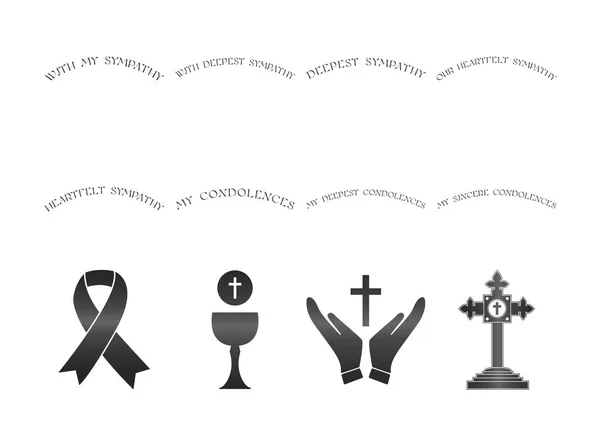 Християнські релігійні ікони — стоковий вектор