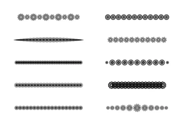 Set di icone vettoriali per disegni — Vettoriale Stock