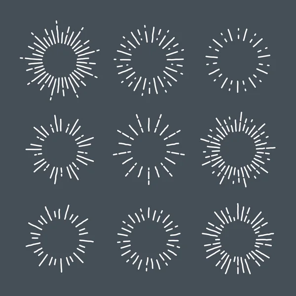 Varios diseños circulares — Archivo Imágenes Vectoriales