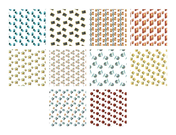 矢量图标集的不同模式 — 图库矢量图片