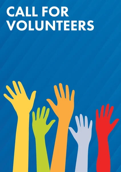 Wektor ikona połączenia dla wolontariuszy — Wektor stockowy