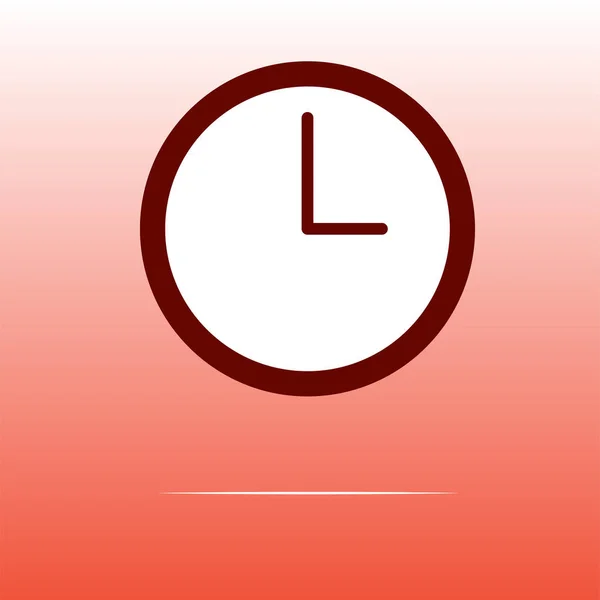 Imagen vectorial del reloj — Vector de stock